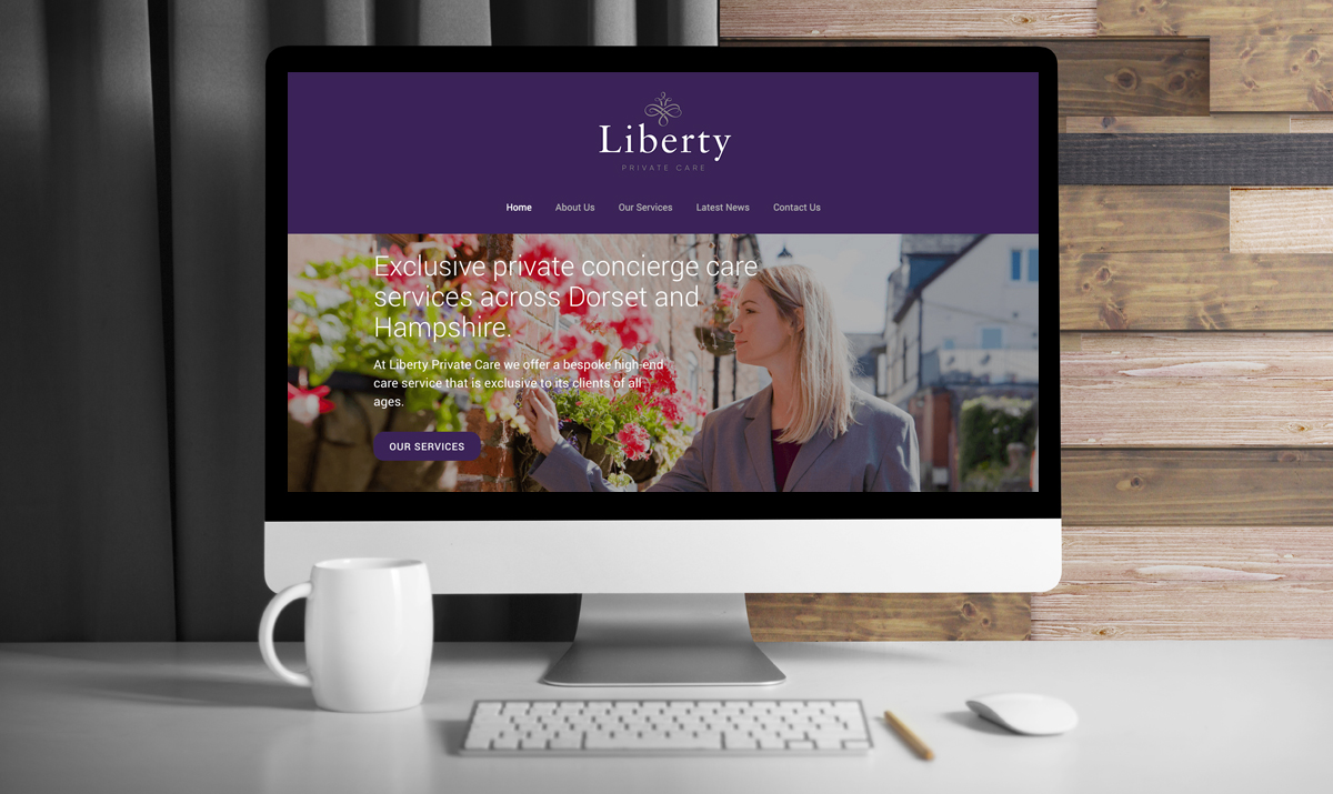 LPCFolio_MockUps Liberty Private Care Website